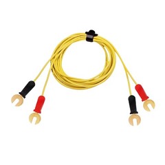2-Pack Professional Turntable Grounding Cables – Eliminate Noise, 6ft Length