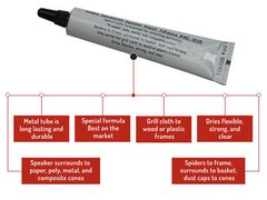 Rockford Fosgate Punch RFP-2412 Subwoofer Parts Foam Edge Repair Kit # FSK-12JL