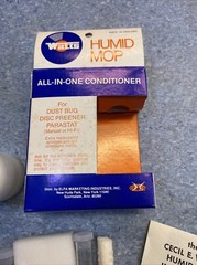 Watts Dust Bug HUMID MOP Record Cleaner for Turntables 1970s Vintage NO PARASTAT