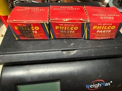 3 NOS 8 Pin Octal Vacuum Tube Sockets PHILCO 27-6321-1 In Box 160