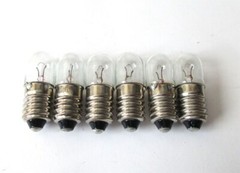 6 New Screw Base Bulbs #46 6.3v 250mA for Pioneer Sansui Tandberg and others