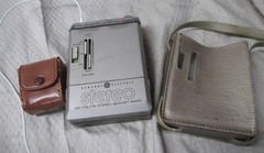 Vintage GE Stereo AM/FM/FM Stereo Headset Radio 7-1000A w/ Original Accessories