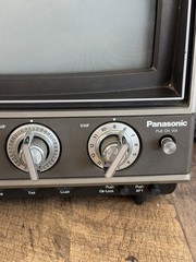 Panasonic Portable Color TV 10″ Model CT-1110 — August 1980 Works Retro Gaming