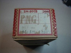 Russian/Soviet Pencil Triode Tube type SN-891B, NOS