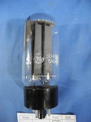 GE 5U4GB / 5AS4A Vacuum Tube STRONG!!  (TESTED W/ TV-7D/U)