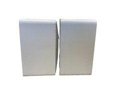 Bookshelf Speakers, Realistic Minimus 7 White 40-2045 Radio Shack speaker set.