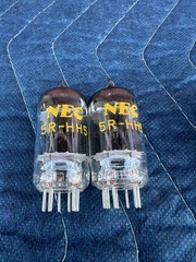 VINTAGE NIPPON ELECTRIC WESTERN COPY AUDIO AMPLIFIER GUITAR OUTPUT TUBE 12AU7
