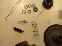 Hamilton Electronics 942 Vintage Portable Record Player Turntable Parts Lot
