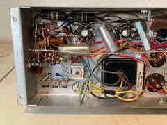 Vintage Hammond Tube Amplifier Chassis Project – Transformers, Sockets