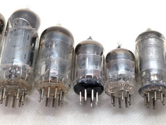 Lot of 8 Vintage Vacuum Tubes RCA, General Electric, Mullard, USSR Not Tested