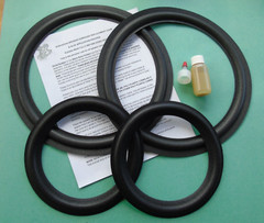 EPICURE EPI 200 SPEAKER REPAIR KIT FOAM SURROUNDS – 15% SHIPPING REFUND#