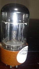 ⭐️USA⭐️1950s Tested NOS Sylvania 6SL7GT BLACK Plates TUBE O Getter TV-7 tested