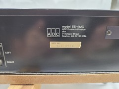 ADC Equalizer SS-412 Rare Vintage Audiophile – Made in Japan