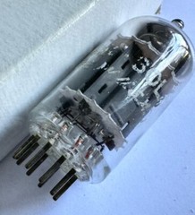 Platinum Matched Pair 5814A 12AU7WA NOS TUNG-SOL Audio TUBE Long PLATES