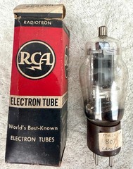 3 VINTAGE VACUUM TUBES- 5U4GB, RCA 6BG6GA None Tested