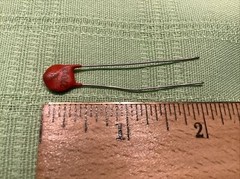 Sylvania oem part 190-0065 capacitor / resistor 0.05uf / 270ohms