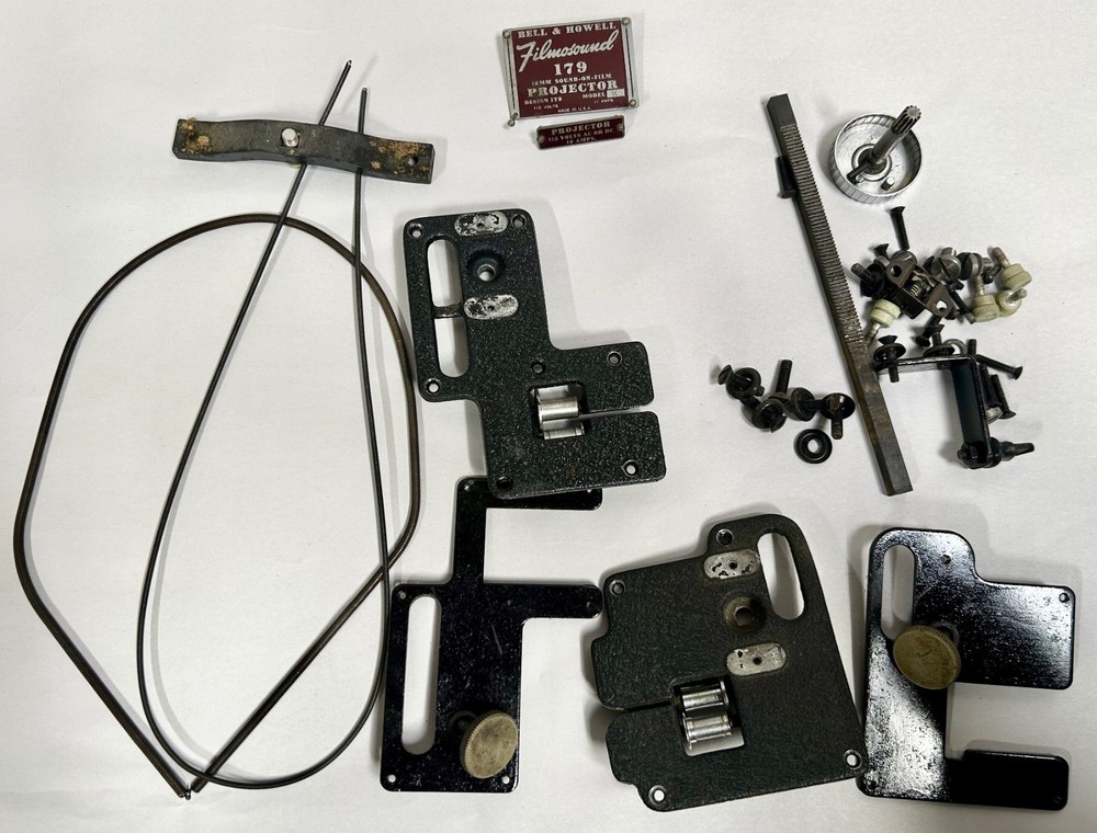 Lot Of Vtg Original Bell Howell Filmosound 179 Movie Projector Parts (A7)