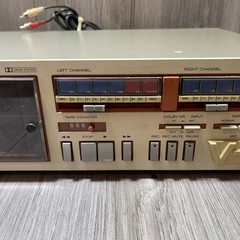 Teac V-9 Stereo Cassette Deck POWER TESTED (For Parts Or Repair)