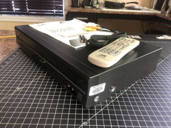 Serviced – JVC SQPB VHS/SVHS DVD/VCR Combo HR-XVC40B + Manual & Original Remote