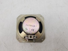 Vintage Calrad 20-232 3.5″ Square Frame PM Speaker 8 Ohms 3 Watts