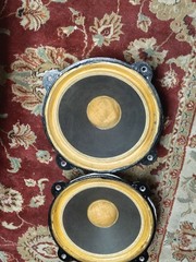 Vintage 1960’s Realistic Optimus 4 OmniDirectional Speakers 2501 Bb 8ohm old