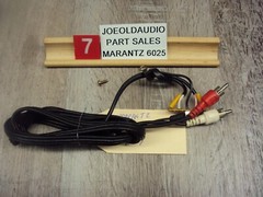 Marantz Turntable Model 6025 RCA Plugs & Ground Wire. Tested Parting Out 6025