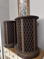 MCM PIONEER CS-05 Vintage Floor Speakers Mid Century Coffee Table. Tested!