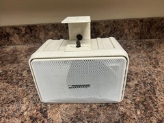 1 BOSE MODEL 101 MUSIC MONITOR INDOOR OUTDOOR WEATHERPROOF SPEAKER WHITE TESTED