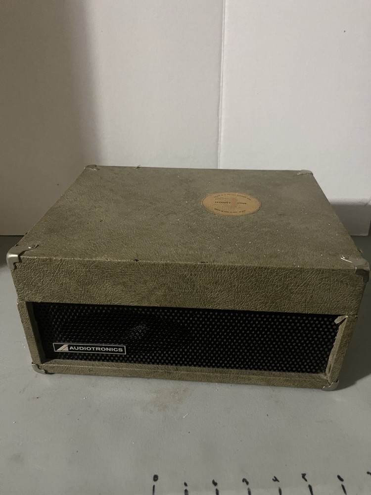 Vintage Audiotronics 136AR Auto-Lert Cassette Recorder USN Property