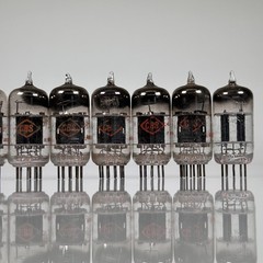 (Lot of 10) Vintage Original CBS 5814A Vacuum Tubes