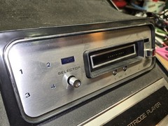 Morse Recording 8-TRACK Stereo Top Mount From Console. Project.