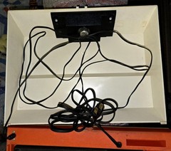 RARE Penncrest Solid State Model #4401 JCP Record Transistor Stereophonic ORANGE