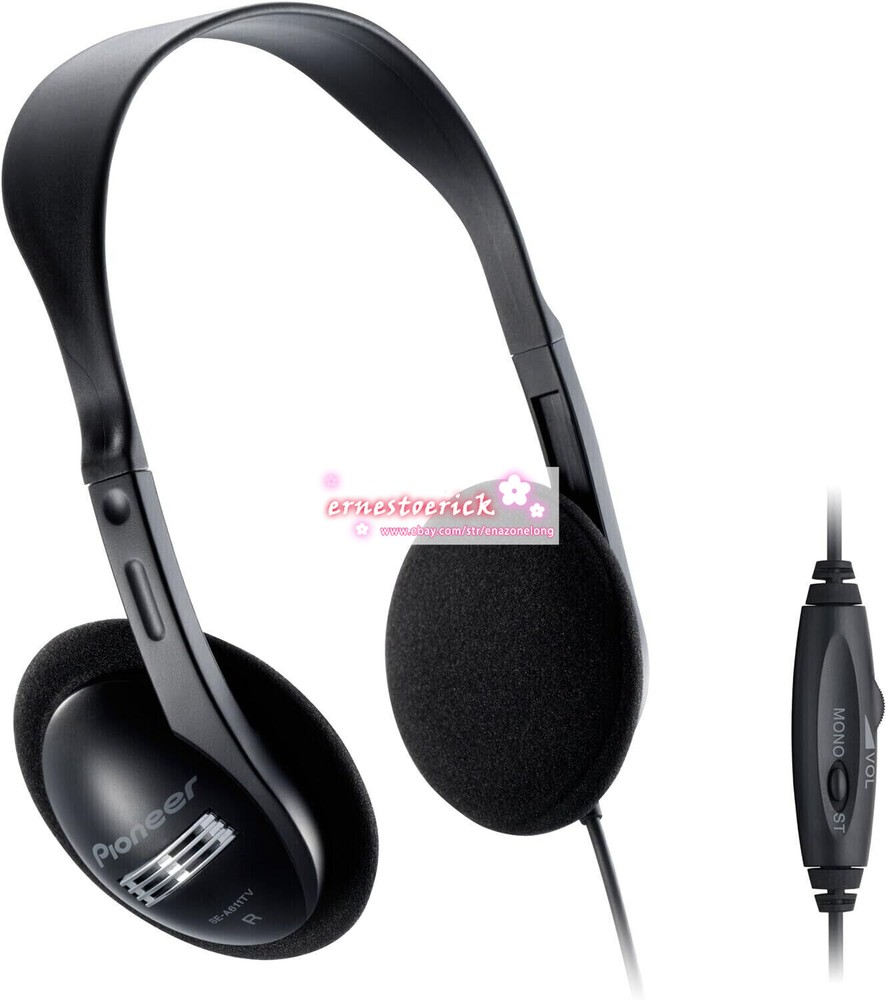 16ft For Pioneer SE-A611TV Open air type dynamic stereo headphones -5.0m