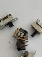 Group Lot SWITCHCRAFT SWITCH SLIDE Siemens Guitar Electrical Vintage Old Parts