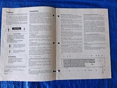 dbx DAV-600G Audio/Video Program Route Selector Instruction Manual