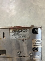 Audiovox 8 Track Player Radio Car Truck