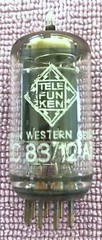 1 Strong Very Nice Telefunken Smooth Plate 12AX7 tube #A20