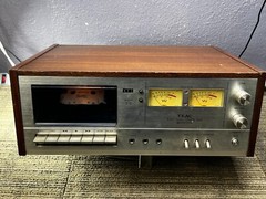 Vintage TEAC A-150 Dolby System Stereo Cassette Tape Powers For Parts 734104