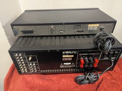 Vintage Yamaha Lot TX-400 Tuner & AX-700U Integrated Amp 110 Watts Per Channel