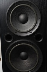 Vintage Technics SB-A55 3-Way Speaker System Floor Speakers Pair TESTED