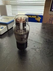 One strong tested Philco engraved base 5X4G vacuum tube