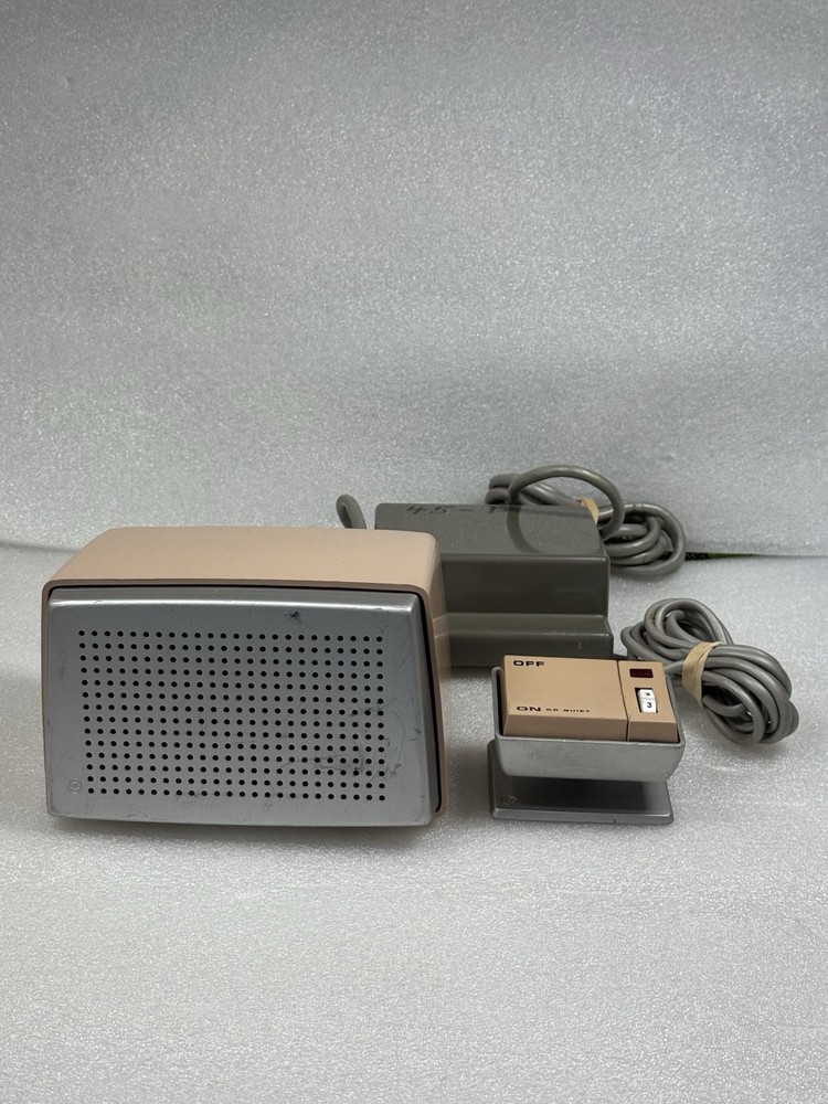 Vintage Western Electric Bell System Beige 4A Speaker Intercom Loudspeaker