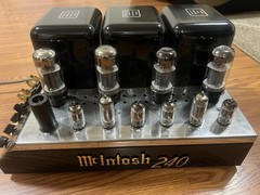 Mclntosh Mc240 Tube Amplifier