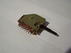 Pioneer SX-1250 SX-750 SX-850 SX-939 Tape Monitor 12 Pin Switch ASK-092