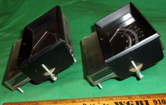 (2) Vintage API Mod. 502 Analog Meters 100uA Full Scale Clean! Working! (1970’s)
