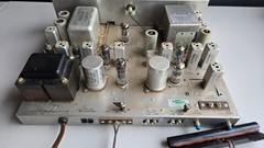 H.H. Scott 330-D AM/FM Stereomaster Vintage Tube Tuner – For Parts OR Repair
