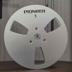 New One Pair Pioneer PR-100 178mm 7” Silver tape reel For RT-707 909 PR 85