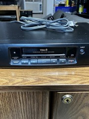 SONY EV-C25 Video8 8mm Video 8 HiFi Stereo Player Recorder VCR -TESTED No Remote