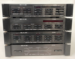 SAE Audio Stack A202 P102 T102 C102 Amplifier Pre Amp Tuner Cassette Deck *READ*