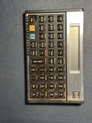 Vintage Hewlett-Packard HP 15C Silver Scientific Calculator W/ Case